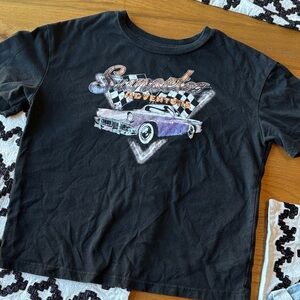 Art Class Vintage Car Graphic tee shirt kids girls size medium M